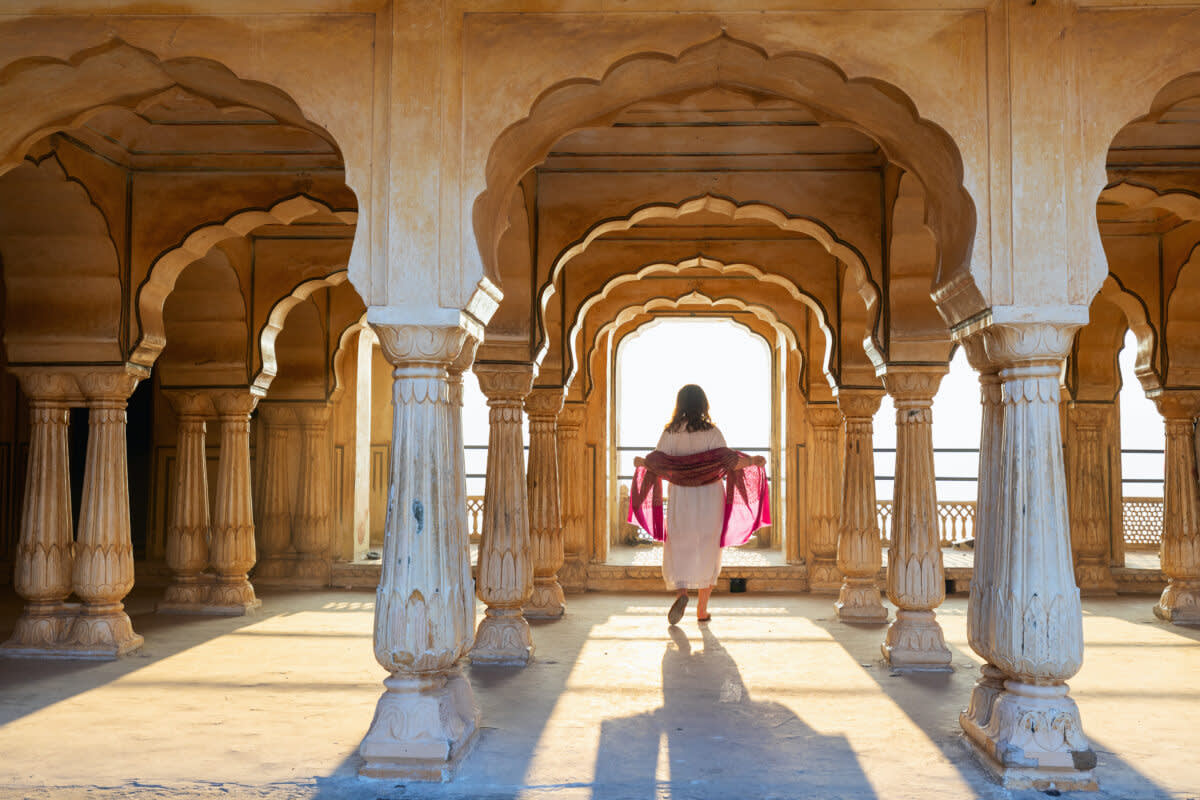 Amer fort in Jaipur