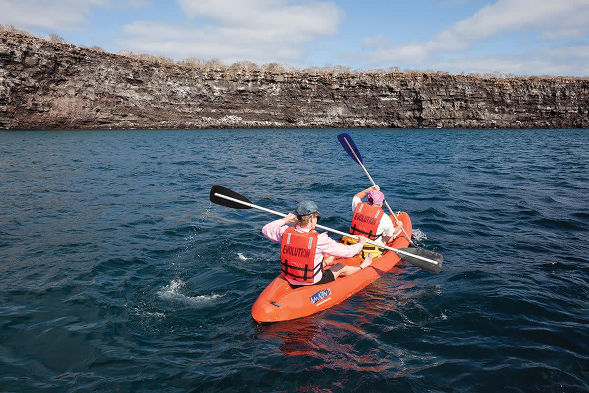 kayaking