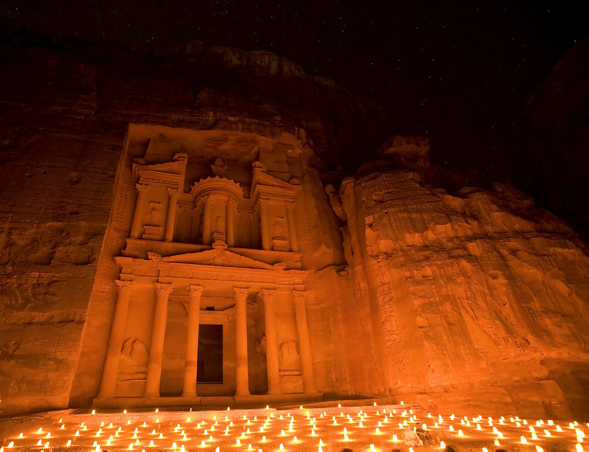 The 'red-rose city' Petra