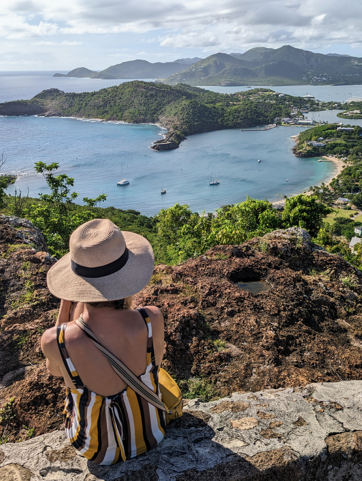 Herrlicher Ausblick über Antigua