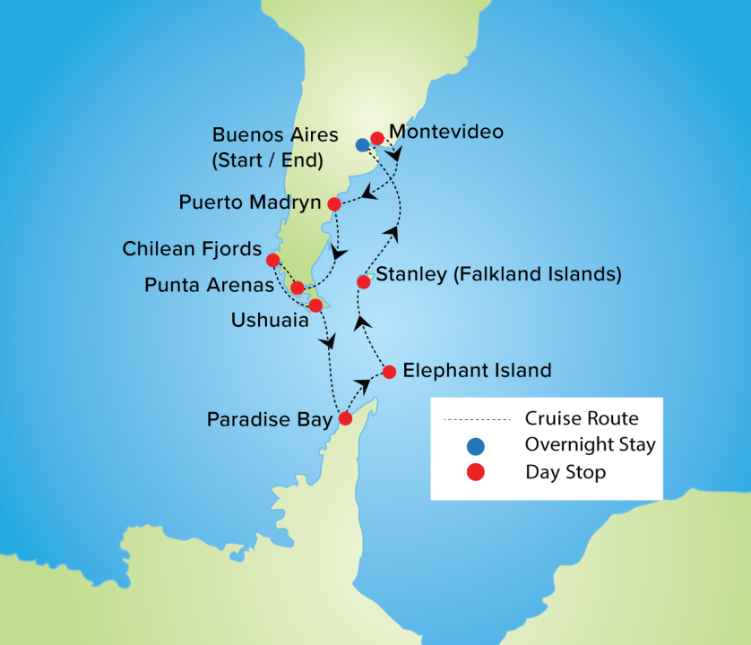 Polar Horizons South America and Antarctica Cruise YMT Vacations