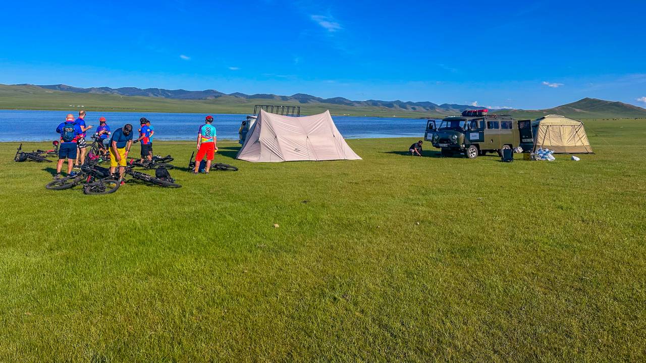 Cycling in Mongolia