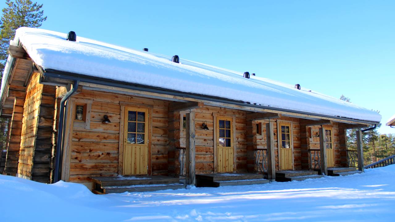 Snowshoeing in Finland