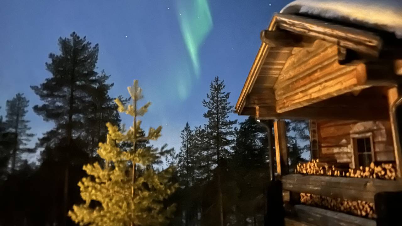 Snowshoeing in Finland