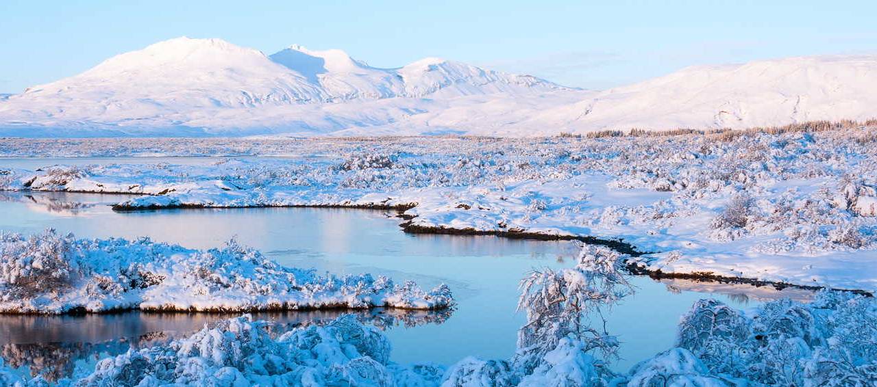 walking in iceland