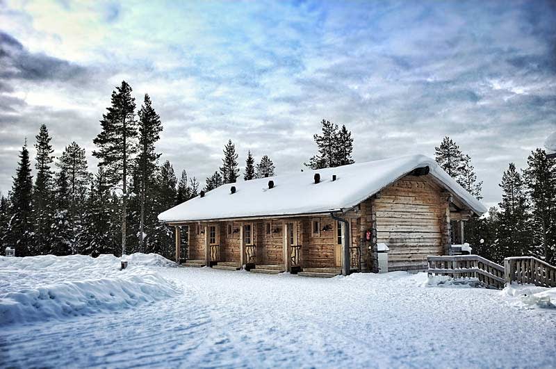 Snowshoeing in Finland