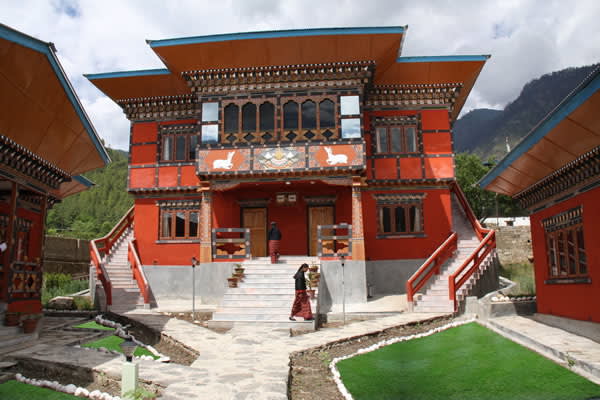 Typical Bhutanese Hotel