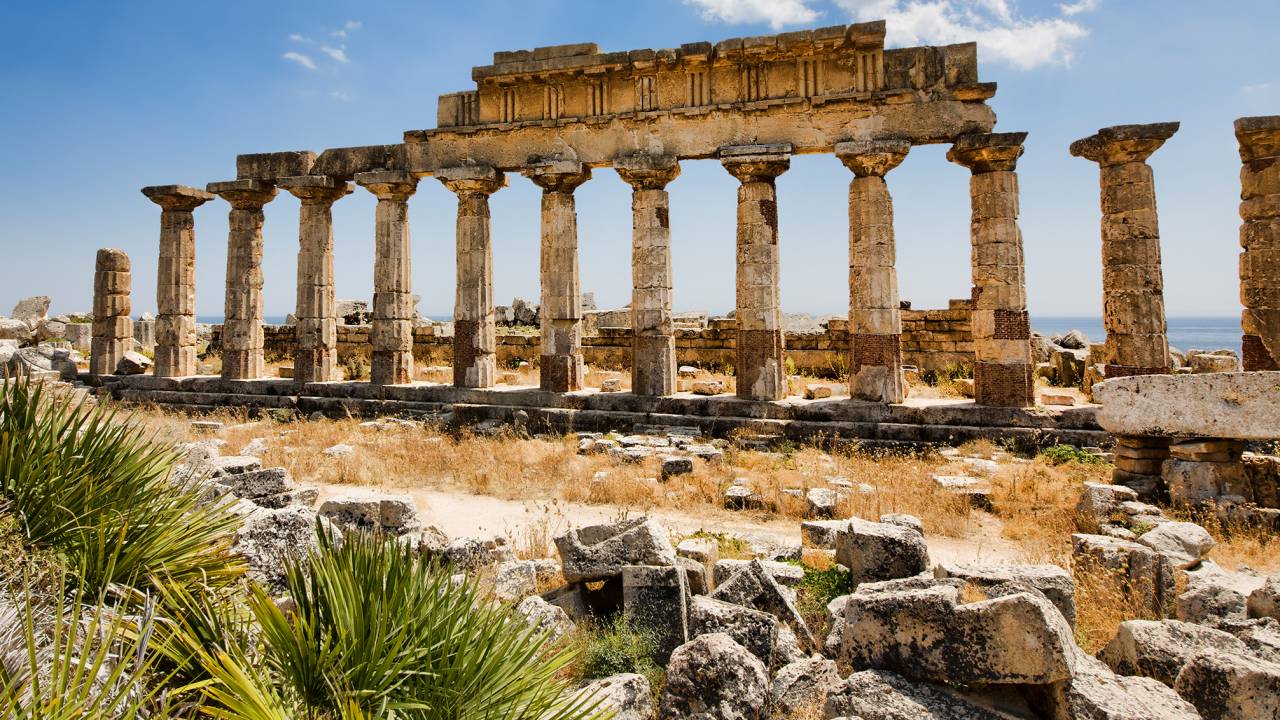 Temple at Selinunte, Sicily