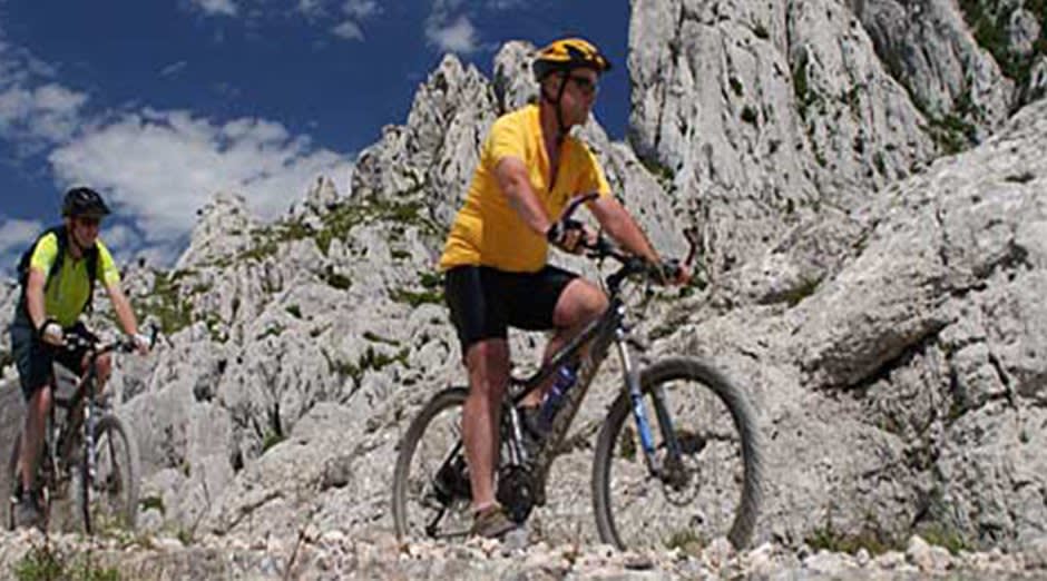 mountain cycling