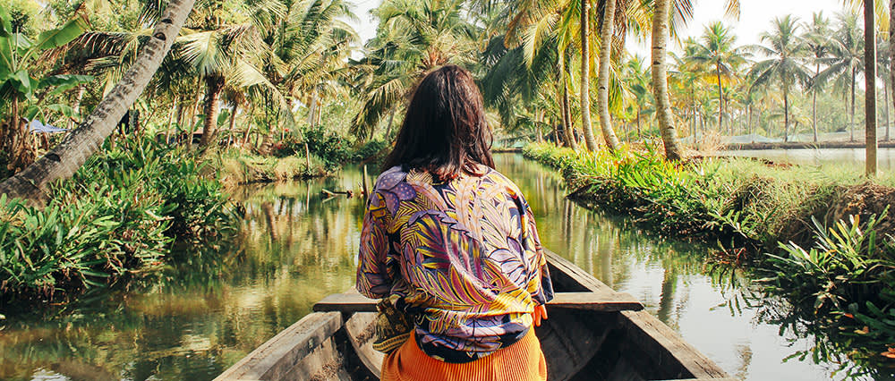 India Backwaters Canoe