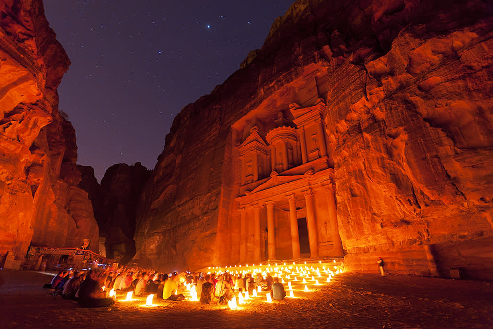 Petra by Night, Jordan