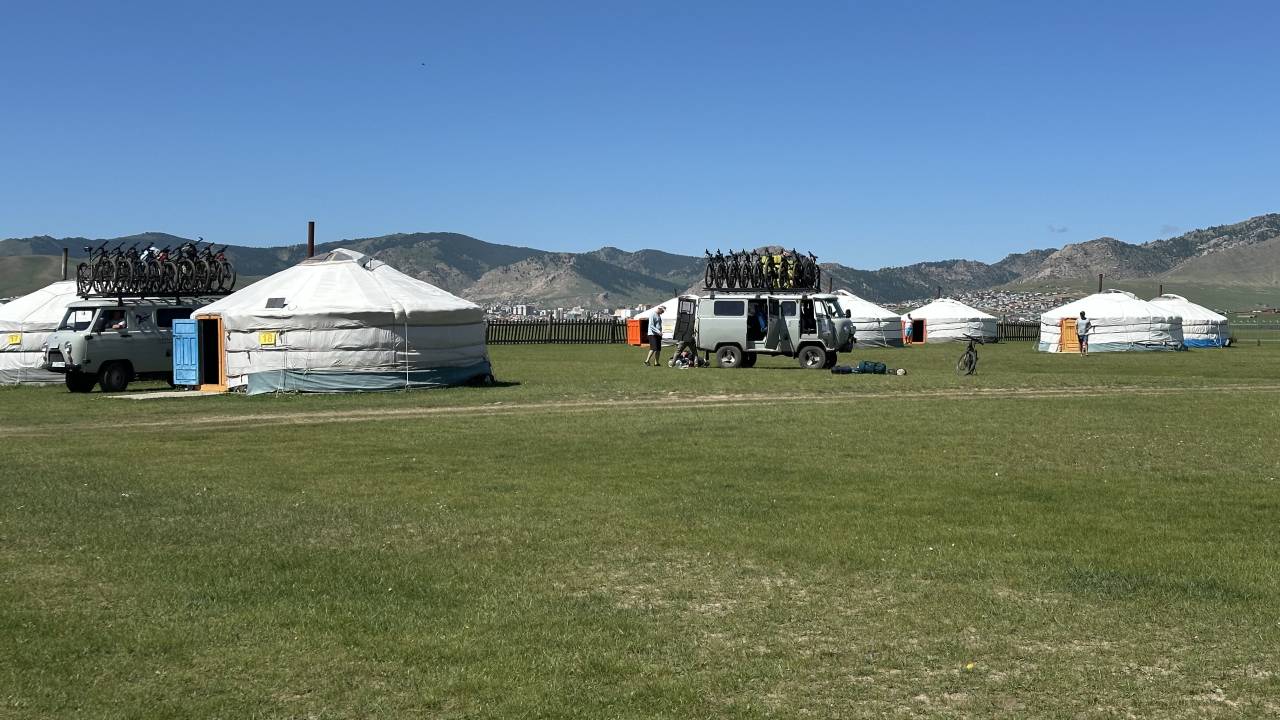 Cycling in Mongolia