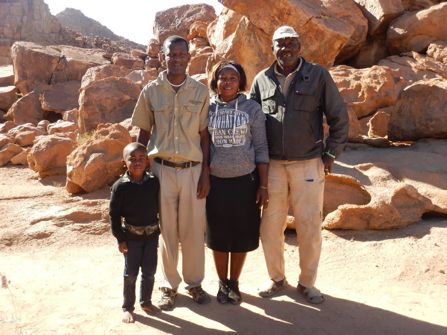 Local staff, Namibia