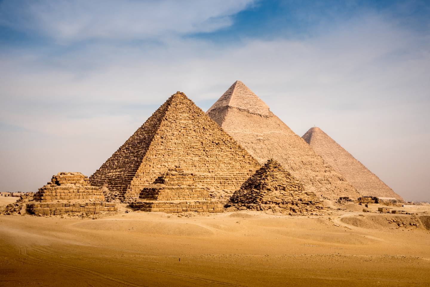 pyramids, Egypt