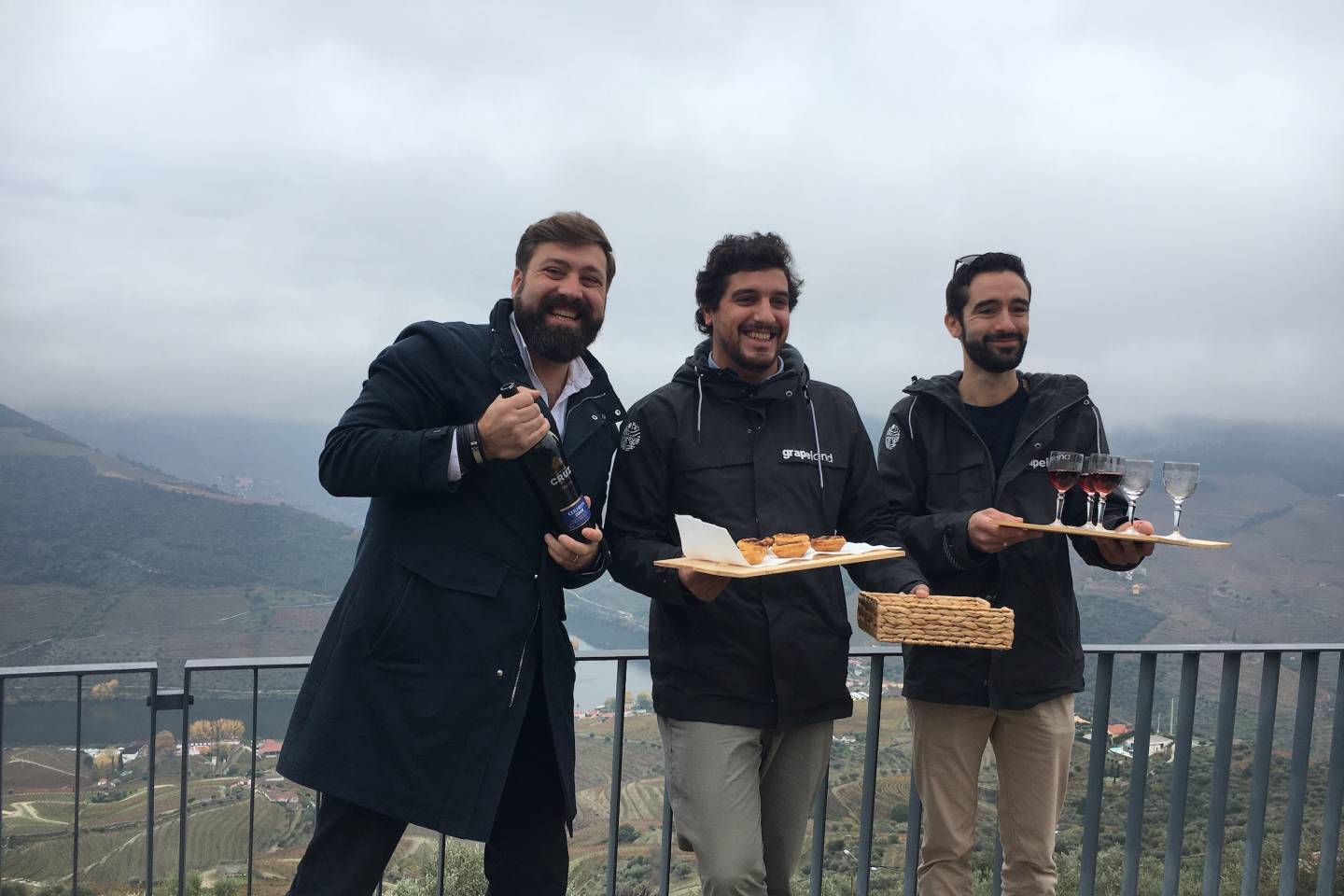 Guides in Douro Valley.