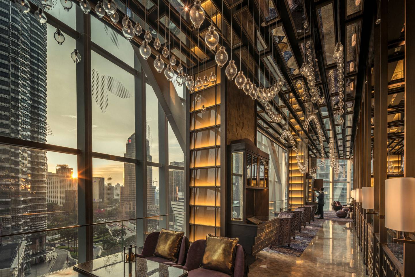 fancy hotel interior