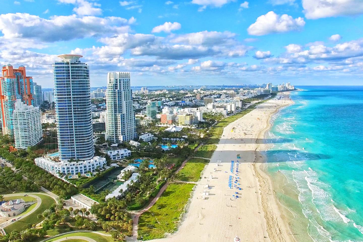 Miami, USA, aerial