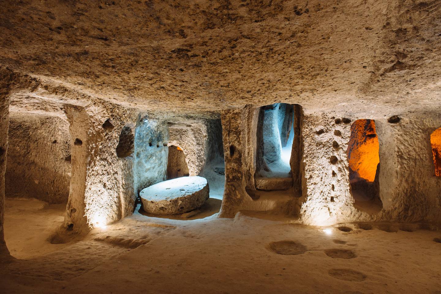 Cave interior, Cappadocia, Turkey