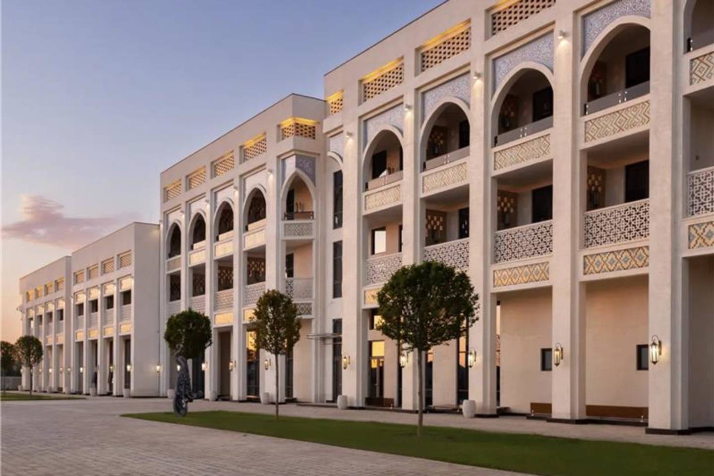 Farovon Khiva Hotel exterior view
