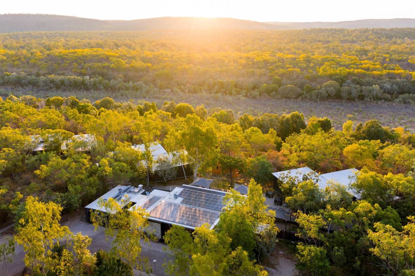 Cicada Lodge, Nitmiluk Gorge - Aerial View