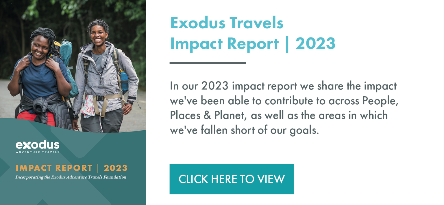 Exodus Travels Impact Report 2023