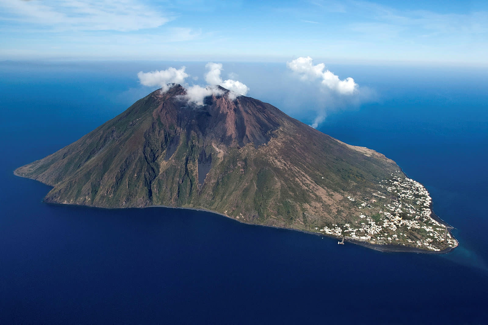 The island of Stromboli