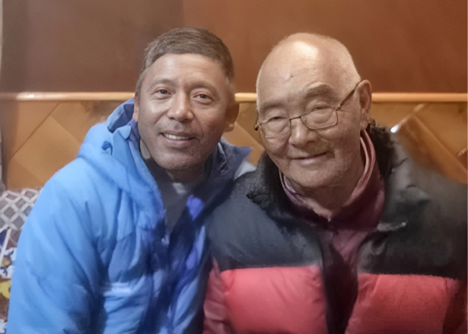 A chance encounter with Kancha Sherpa on Everest