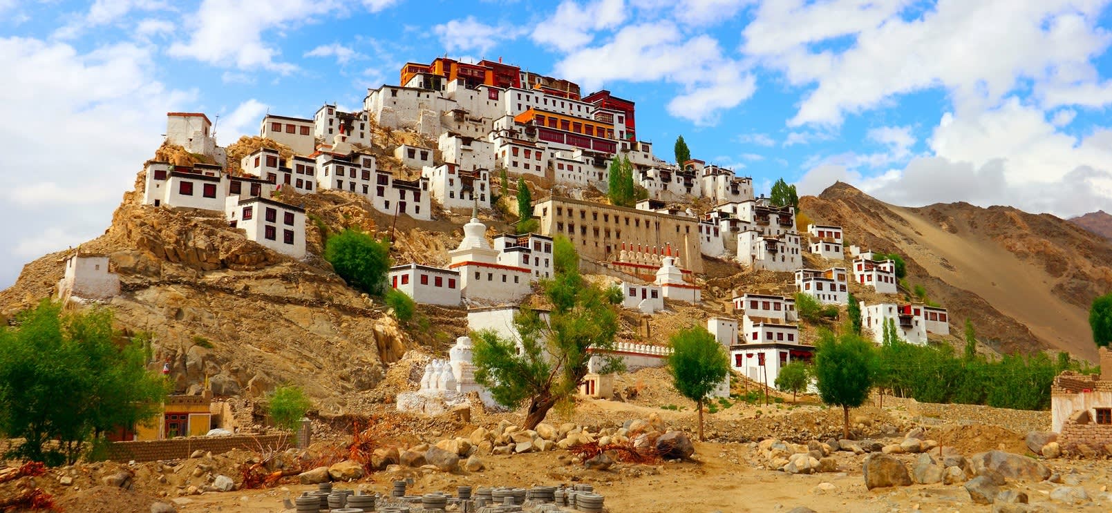 Himalaya Sehenswürdigkeiten: Thiksey Buddhisten Kloster