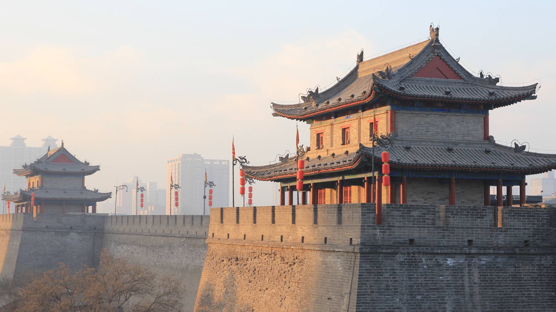 Enchanting Travels China Tours Xian City Wall - History of China