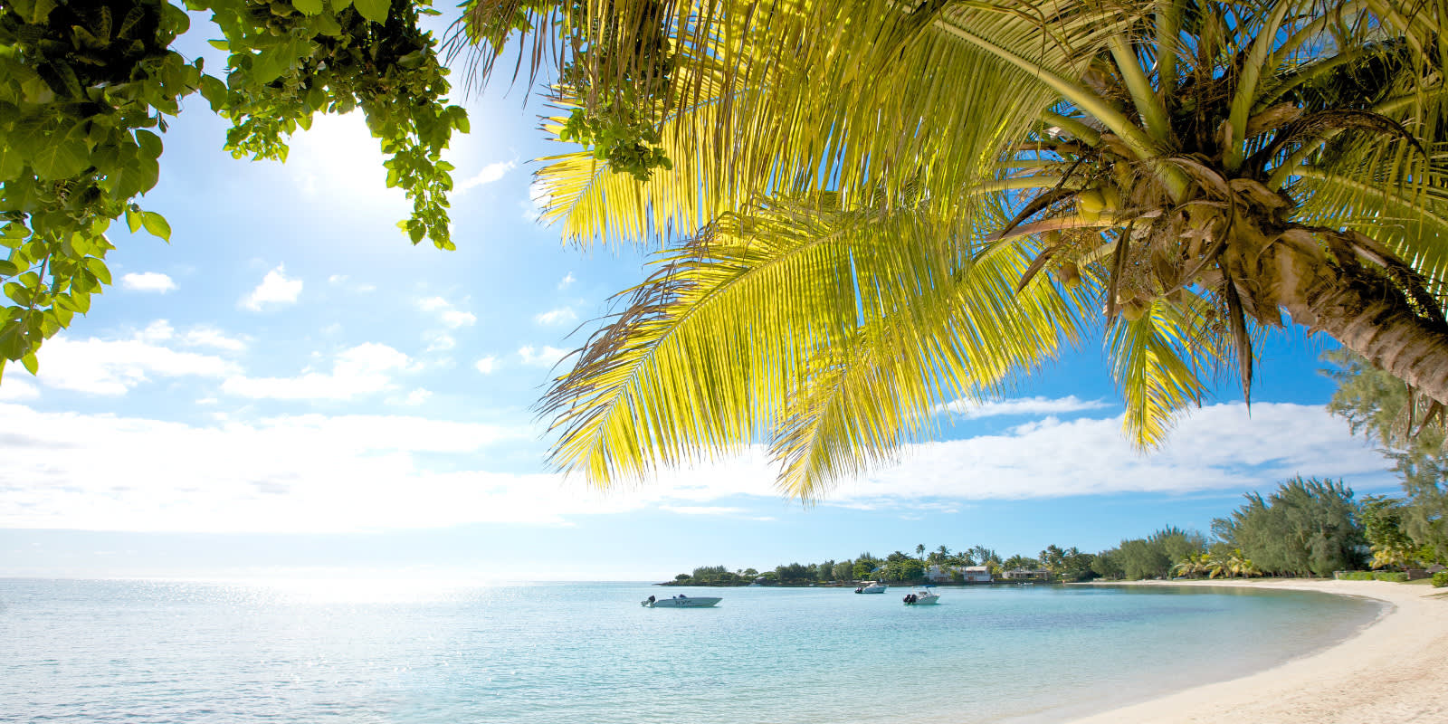 Beach at Merville Beach Hotel, Mauritius