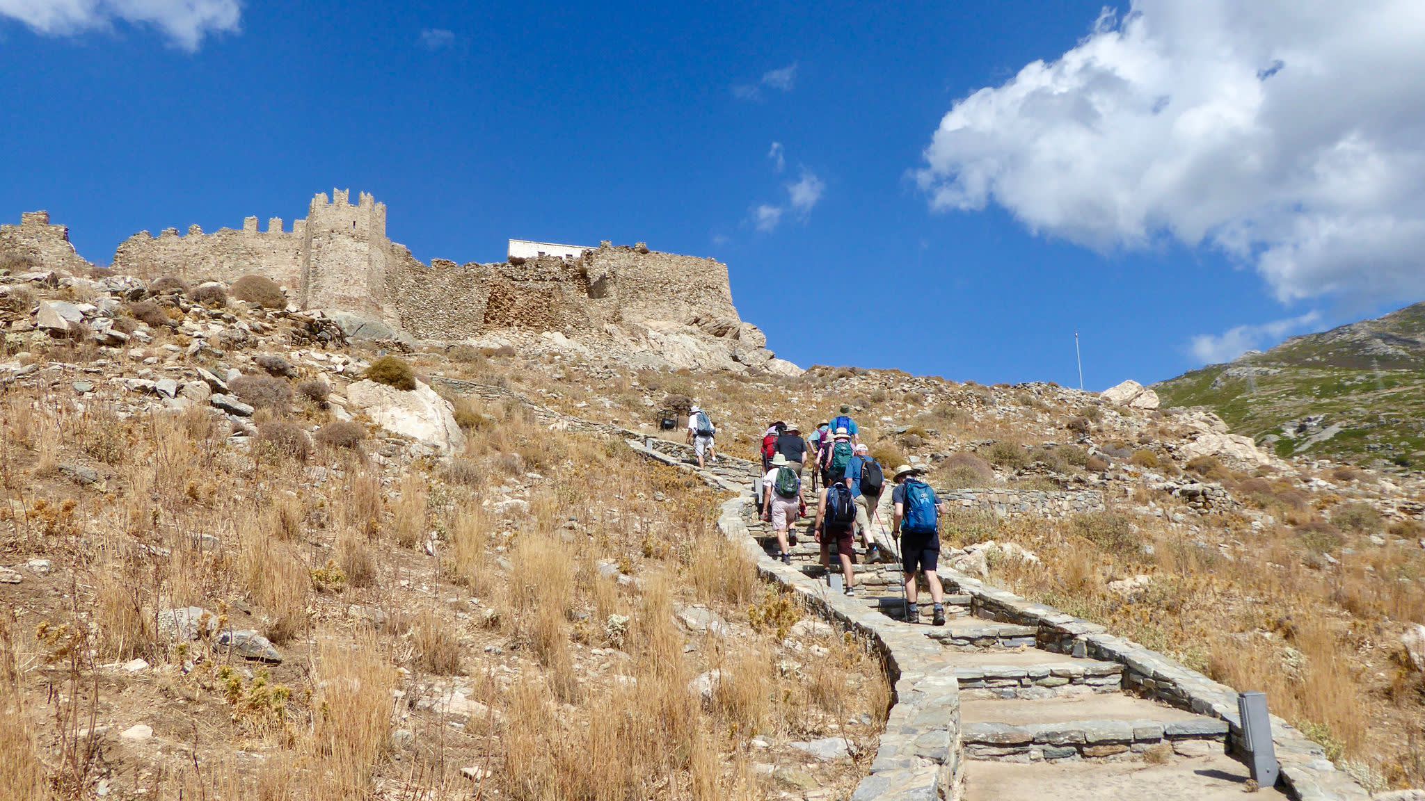 Walking in Evia,Greece