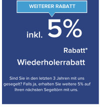 5% rabatt