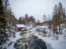 Snowshoeing in Finland