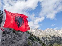 Walking in Albania