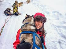 Dogsledding