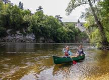 Canoeing on the Dordogne