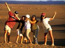 family in Morocco