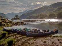 Canoeing on the Zambezi River