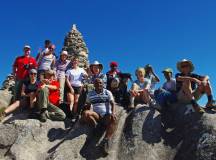 Group at top of Pic Boby, Madagascar
