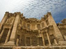 The Nymphaeum in Jerash