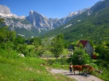 Walking in Albania