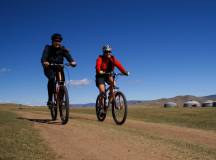 Cycling in Mongolia