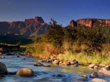 River and mountain, South Africa