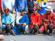 Ankle bone flicking, Naadam Festival