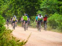 Exodus clients cycling in Sri Lanka
