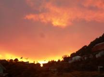 Chewabhanjyang Campsite sunset, India