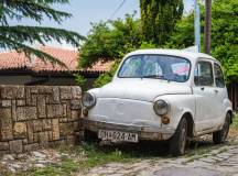 Old car in Ohrid