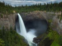 Helmcken Falls in Wells Gray Provincial Park in Canada