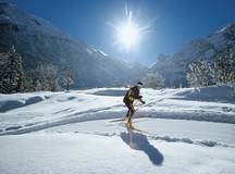 Cross-country Skiing in Kandersteg