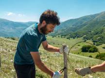 Rewilding Apennines field officer Fabrizio Cordischi Photo Credit Bruno D'Amicis Rewilding Europe